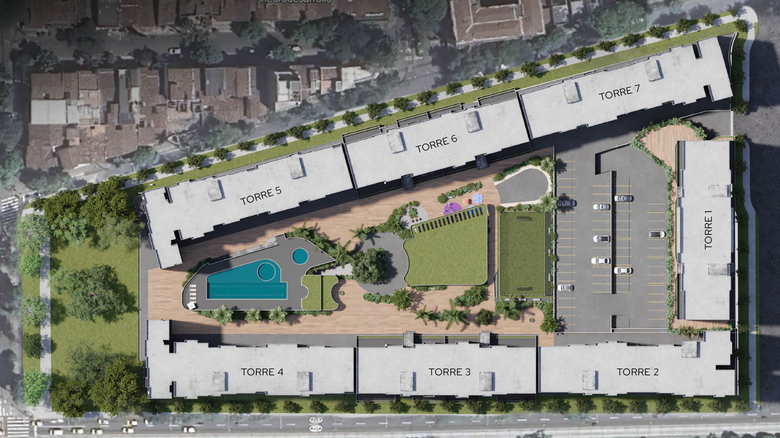 Urbanismo — Atrium Bulevar Residencial